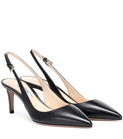 prada sling back shoes|prada slingback damen.